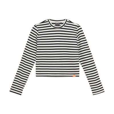 Indian Blue Longsleeve Stripe