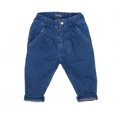 Bess Pants Pleated Jog Denim