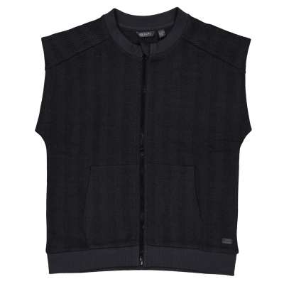 Quapi Sleeveless Zip-Up