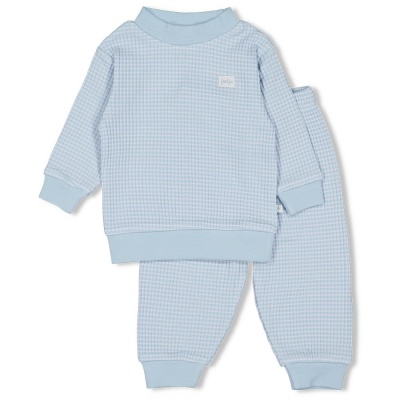 Feetje Wafelpyjama (Babyblue)
