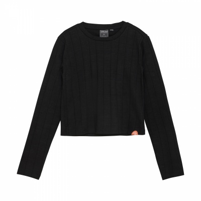 Indian Blue Longsleeve Cropped