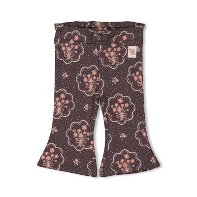 Feetje Flare broek AOP - Woodland Bloom