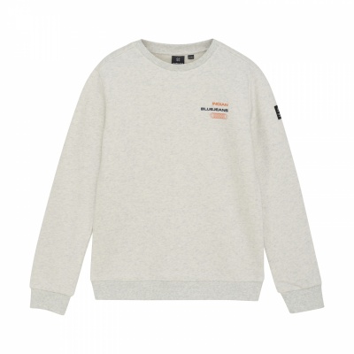 Indian Blue Loose fit Sweat Melange