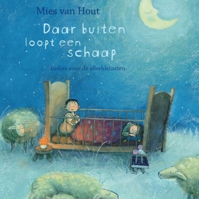 Mies van Hout | Daar buiten loopt een schaap | Prentenboek met CD Mies van Hout | Daar buiten loopt een schaap | Prentenboek met CD