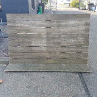 Afbeelding van Vlonder hardhout antislip planken