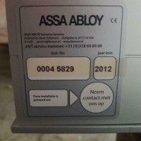 Afbeelding van Besam Assa Abloy deurdranger dubbel