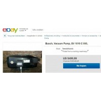 Afbeelding van Vacuümpomp Busch SV 1016C