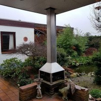 Afbeelding van RVS tuin kachel haard
