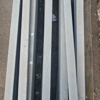 Afbeelding van Gegalvaniseerde staanders, leuning, balustrade