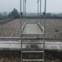 Afbeelding van Aluminium trap bovenloop