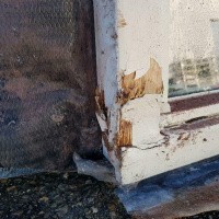 Afbeelding van Raamkozijn loopdeur dubbelglas