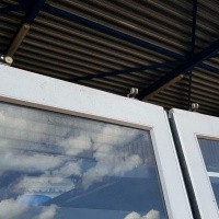 Afbeelding van Grote schuifdeuren enkelglas