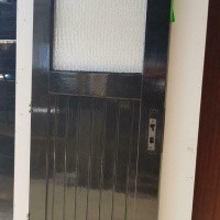 Afbeelding van Hardhouten deur