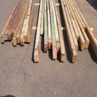 Afbeelding van Oude vuren balken
