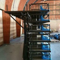 Afbeelding van 2 Telescopische tribunes tribune