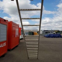 Afbeelding van Rechte trap van ijzer