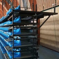 Afbeelding van 2 Telescopische tribunes tribune