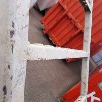 Afbeelding van Rechte trap van ijzer