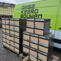 Afbeelding van Kluisjes brievenbus lockers