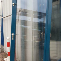 Afbeelding van 2 Hardhouten deuren