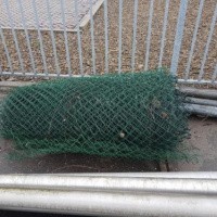 Afbeelding van Groen gaas maas vormig Heras