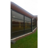 Afbeelding van 3 Stuks aluminium kozijnen voor erker of terras