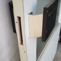 Afbeelding van Hardhouten deur