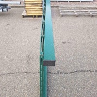 Afbeelding van Dubbelstaafs groen hek