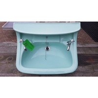Afbeelding van Oude wastafel