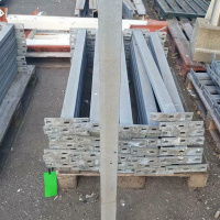Afbeelding van Gegalvaniseerde staanders, leuning, balustrade