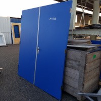 Afbeelding van 2 sets Dubbele nooddeuren