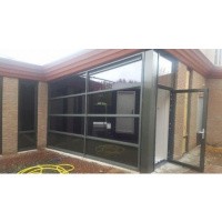 Afbeelding van 3 Stuks aluminium kozijnen voor erker of terras