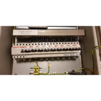 Afbeelding van Stalen schakelkast / groepenkast, ABB componenten