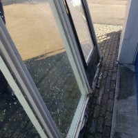 Afbeelding van Raamkozijn loopdeur dubbelglas