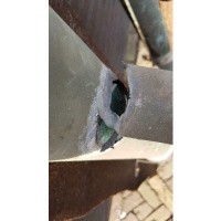 Afbeelding van Antieke koperen waterpompen