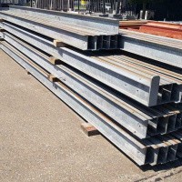 Afbeelding van IPE 160 gegalvaniseerd ijzer constructie balken