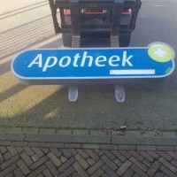 Afbeelding van Reclamebord licht reclame
