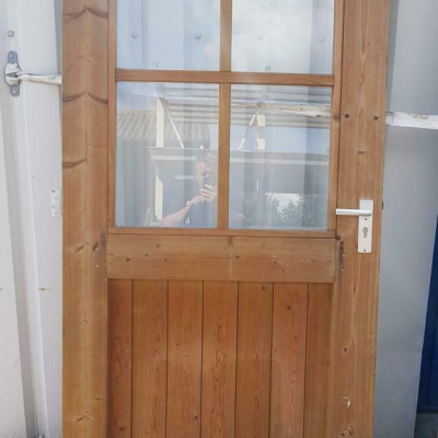 Vuren tuindeur enkelglas Vuren tuindeur enkelglas