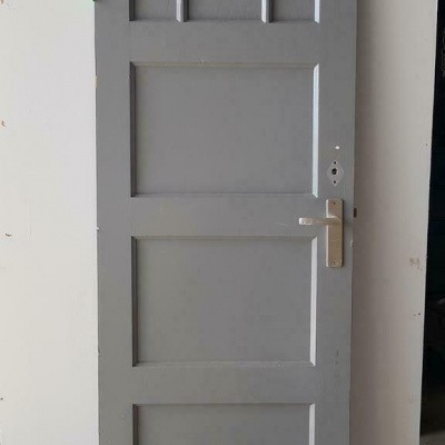 Paneeldeur met geslepen glas Paneeldeur met geslepen glas
