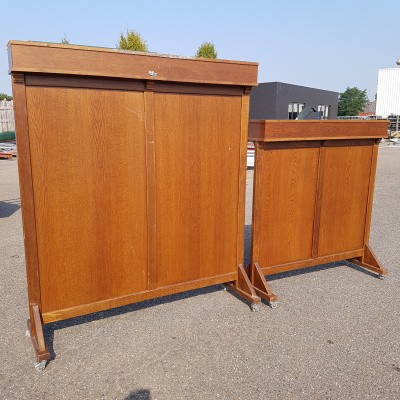Houten scheidingswand Houten scheidingswand
