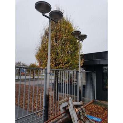 Lantaarnpaal, straatverlichting, terrein verlichting Lantaarnpaal, straatverlichting, terrein verlichting