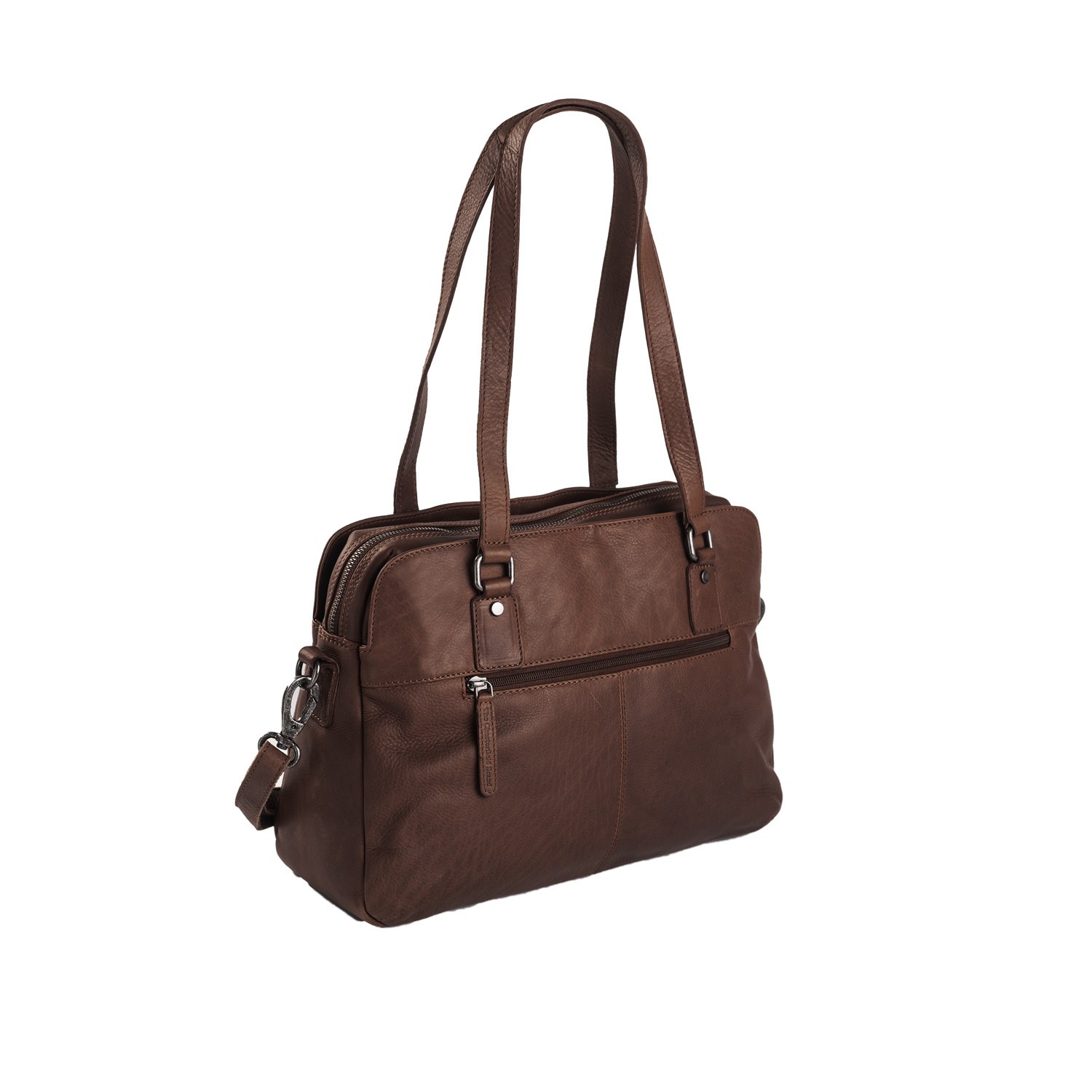 Leather Shoulder Bag Brown Barcelona Image Of Leather Shoulder Bag Brown Barcelona