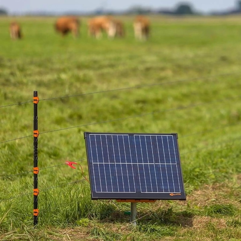 Waarom kiezen voor een afrastering op zonne-energie?