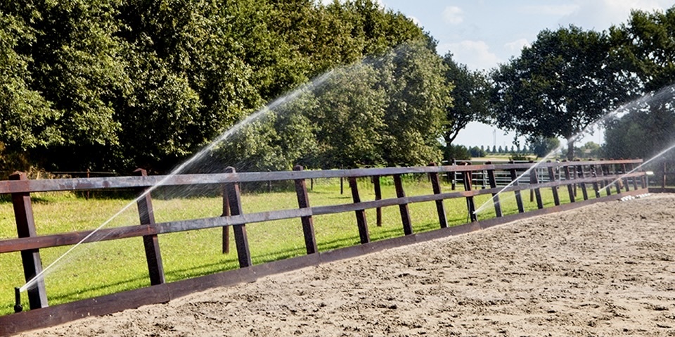 Paardenbak beregenen is essentieel