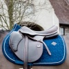 Afbeelding van Kentucky Zadeldek basic velvet veelzijdigheid Navy- Cob