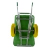 Afbeelding van Fort Kiep Kruiwagen 300L Groen met 2 anti lek wielen