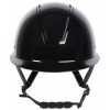 Afbeelding van Harry's Horse Veiligheidscap Royal Glossy zwart-zwart- 55-57
