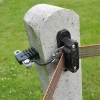 Afbeelding van Gallagher 2-weg poortgreepanker zwart hout (4)