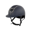 Afbeelding van BR rijhelm Lambda Plus glitter Navy/Gunmetal- 59/61
