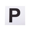 Afbeelding van Premiere manegeletter stickers R-V-P-S Wit